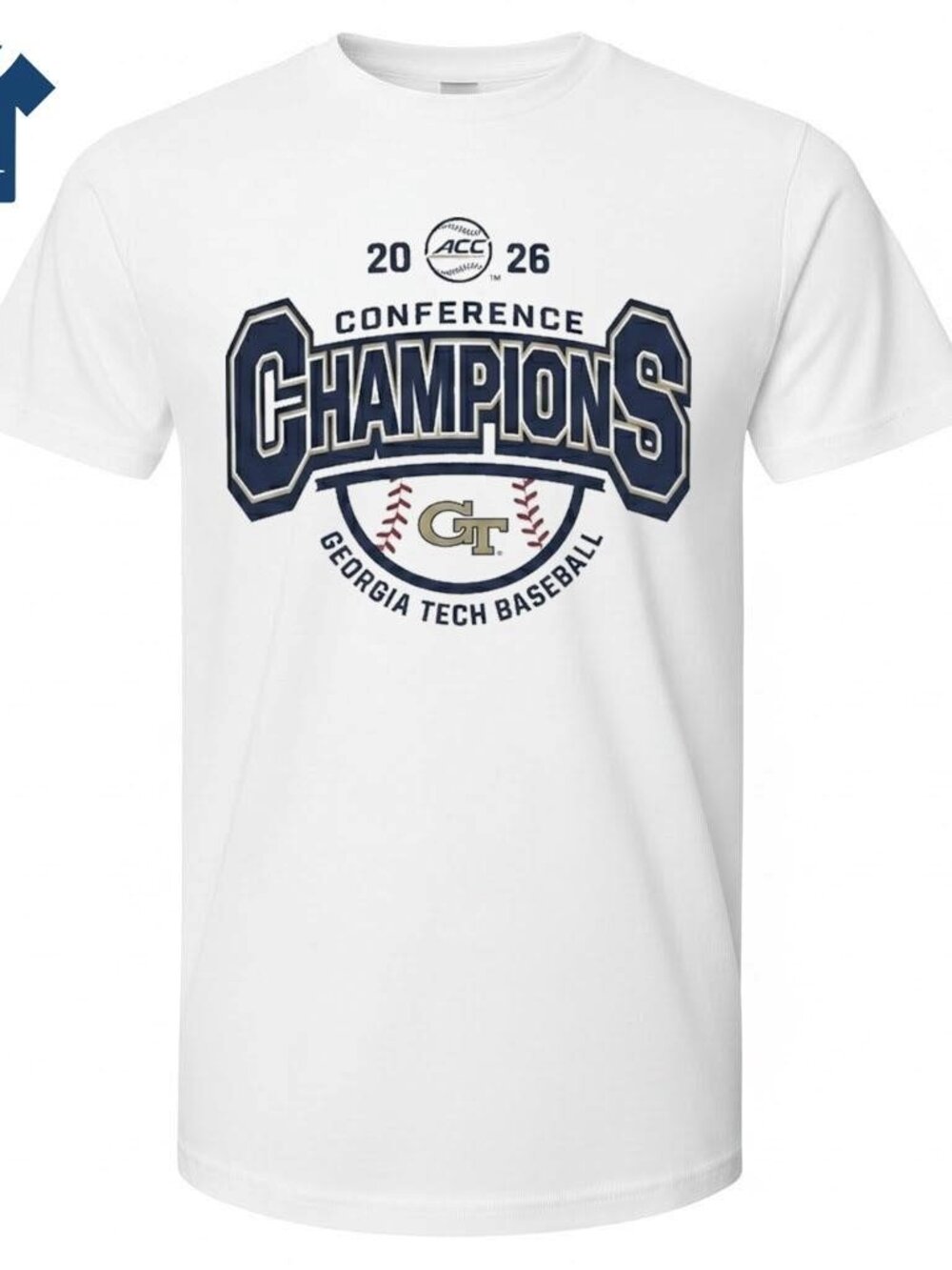 Georgia Tech Yellow Jackets Baseball ACC Tournament Champions 2026 T Shirt